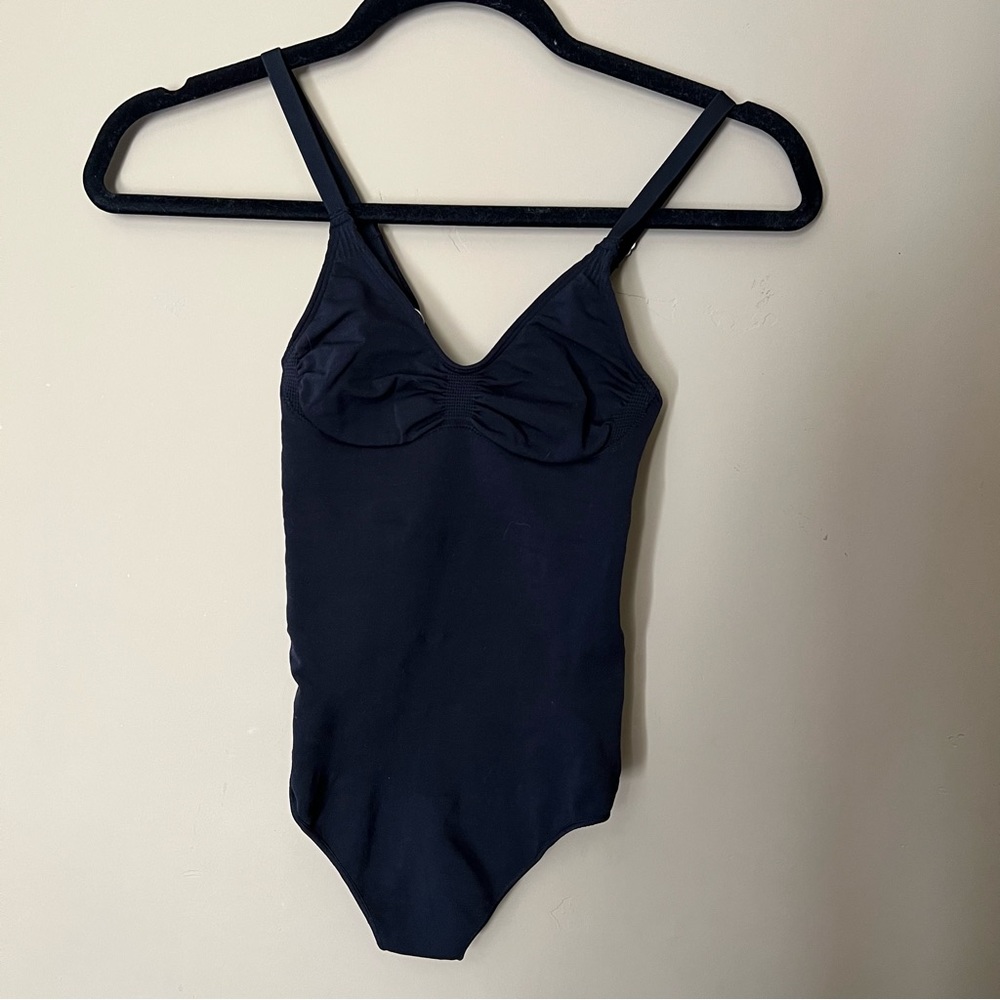 black shapewear bodysuit